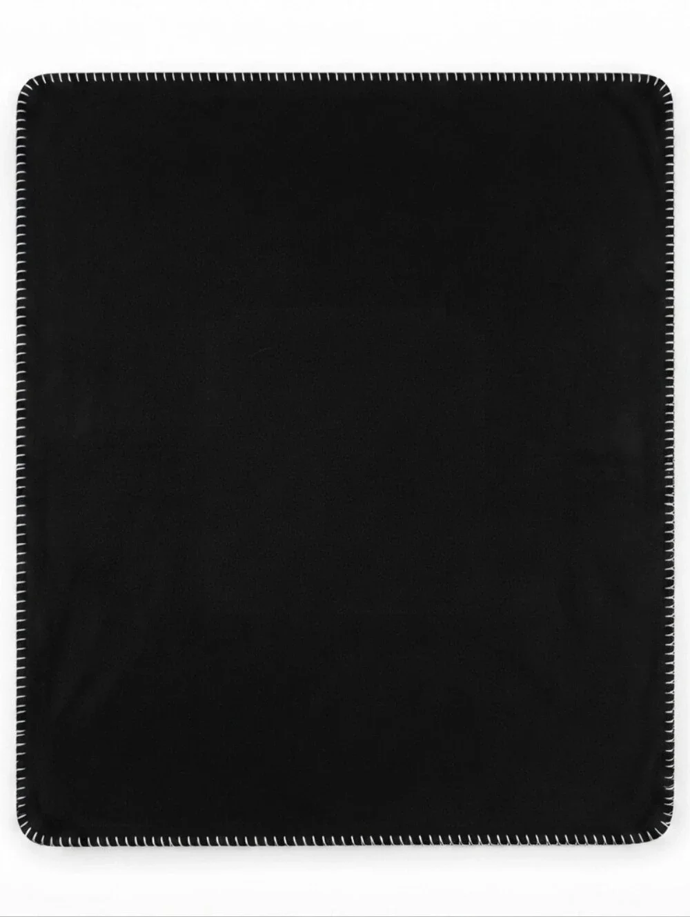 NWT Evoke Home Black Fleece Throw Blanket 50x60